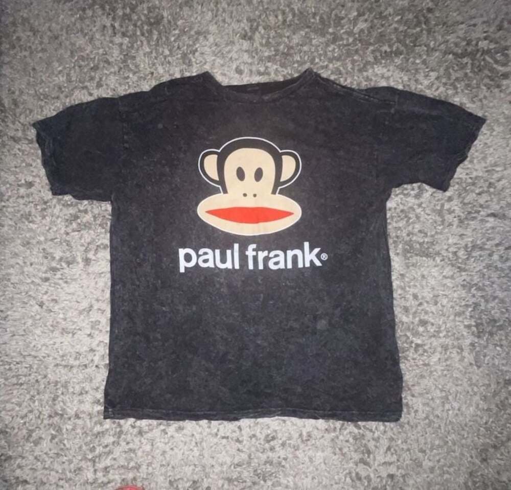 Paul Frank Chris Stapleton Graphic Acid Wash T-Shirt
